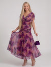 Violet rosé marbré